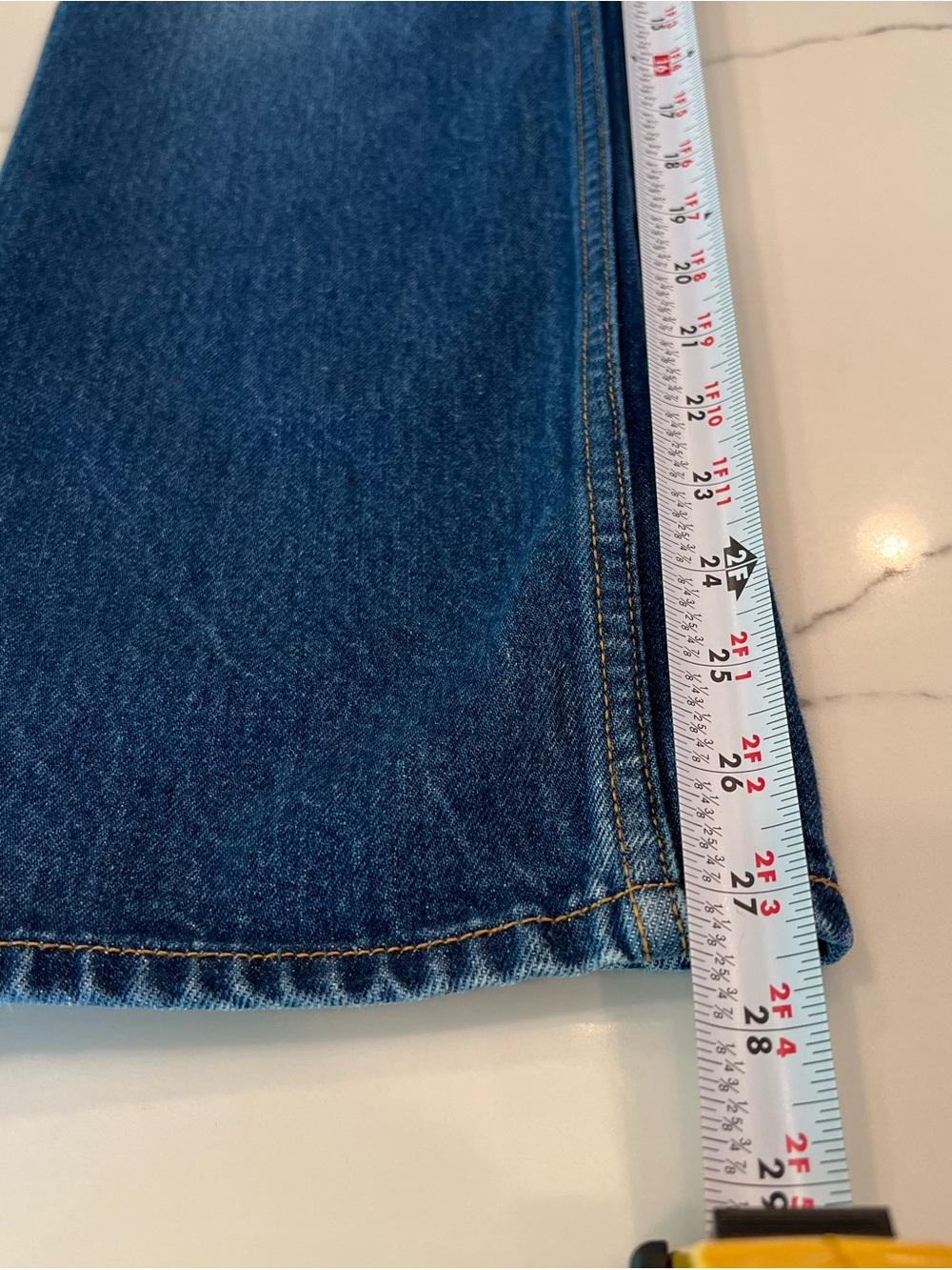 Vintage Levis Men's Blue Denim Jeans - Picture 4 of 12